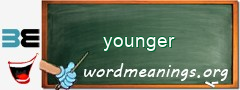 WordMeaning blackboard for younger